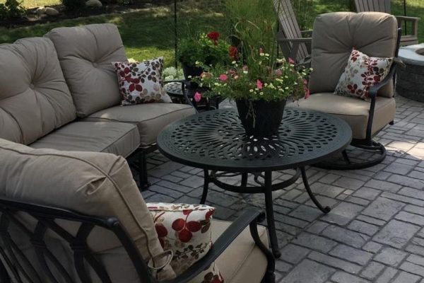 Decorative Concrete Patio